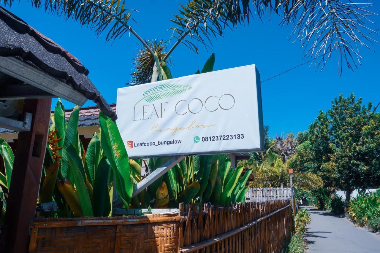 Leaf Coco Bungalow Gili Air Kültér fotó