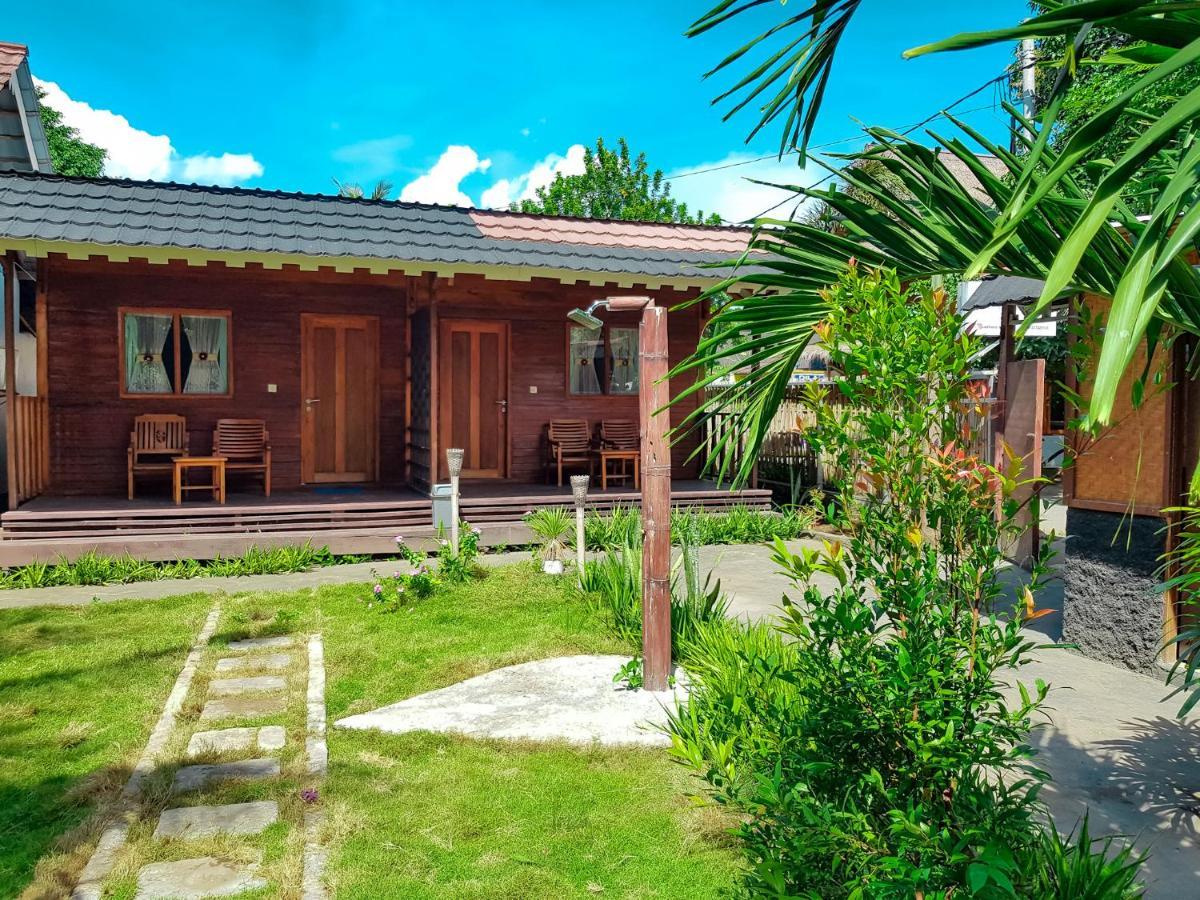 Leaf Coco Bungalow Gili Air Kültér fotó